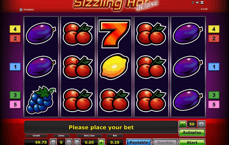 Play the sizzling hot online slot game to get more money